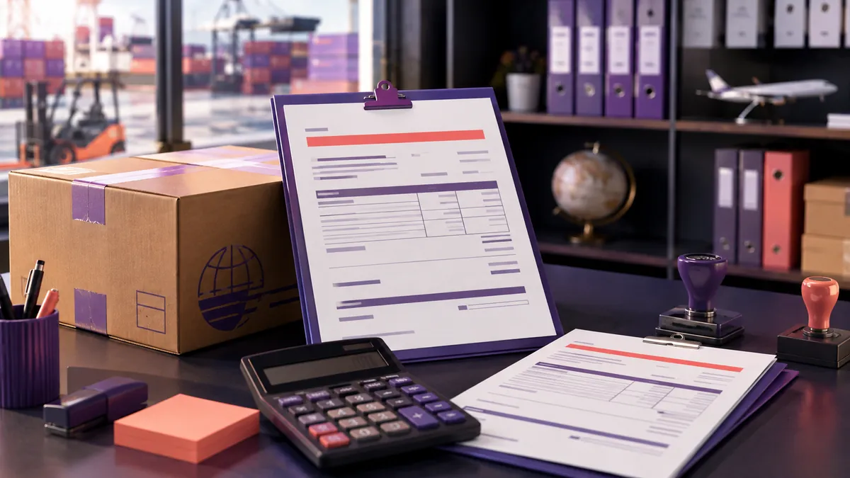 Factura comercial vs Proforma Factura para el envío