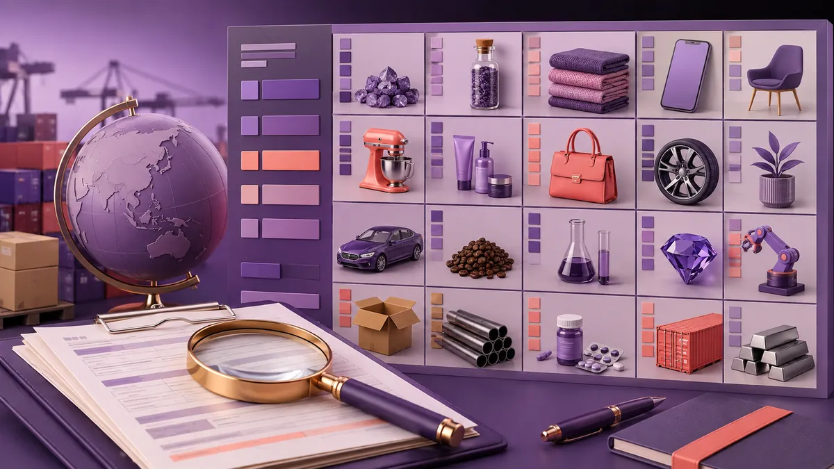 Cómo determinar un HS o un código arancelario
