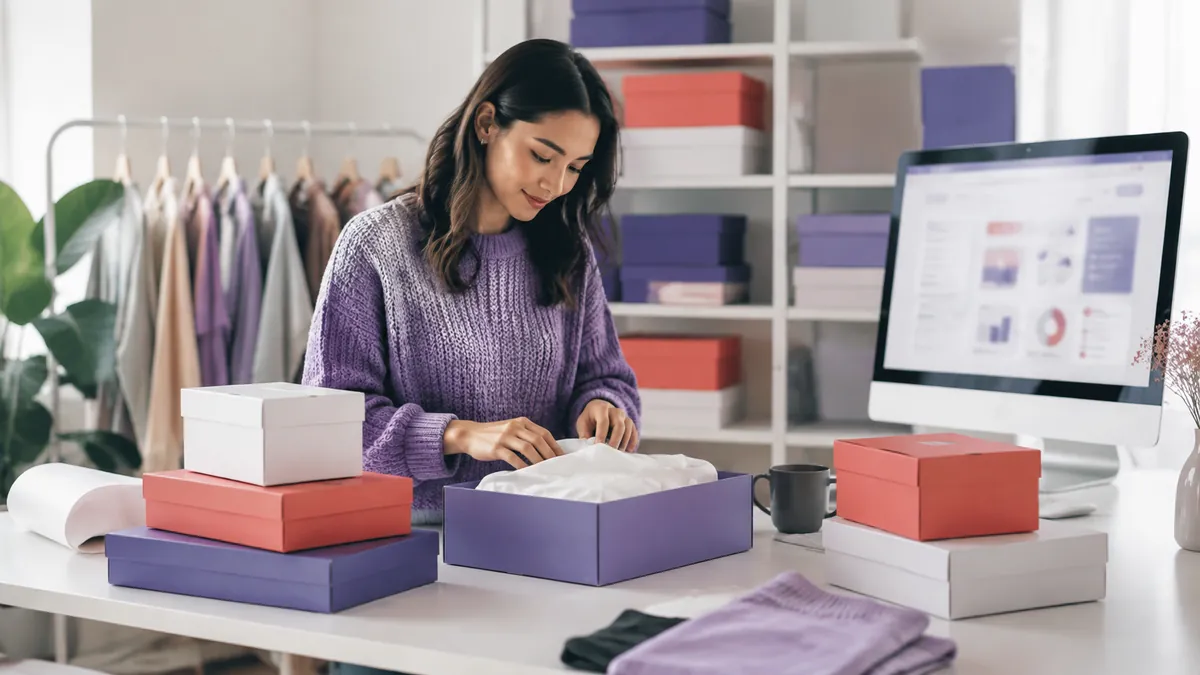 Configuración de envío cruzado en tienda