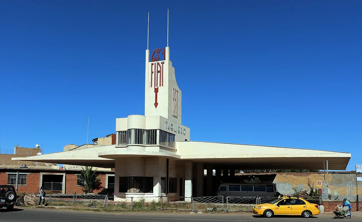 Fiat Tagliero Building · Eritre