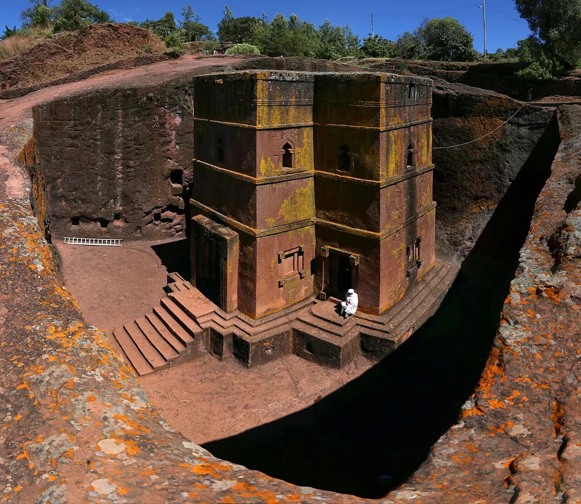 Lalibela Kaya-Oyma Kiliseleri · Etiyopya