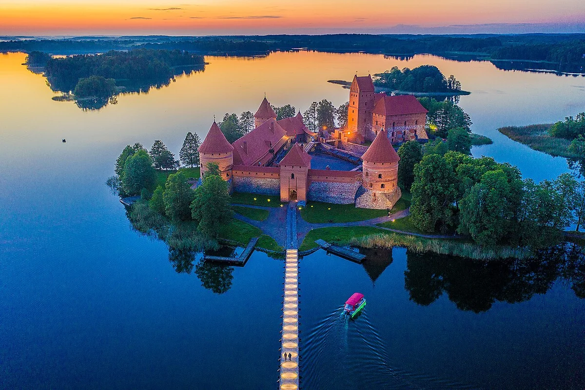 Trakai Island Castle · Litvanya