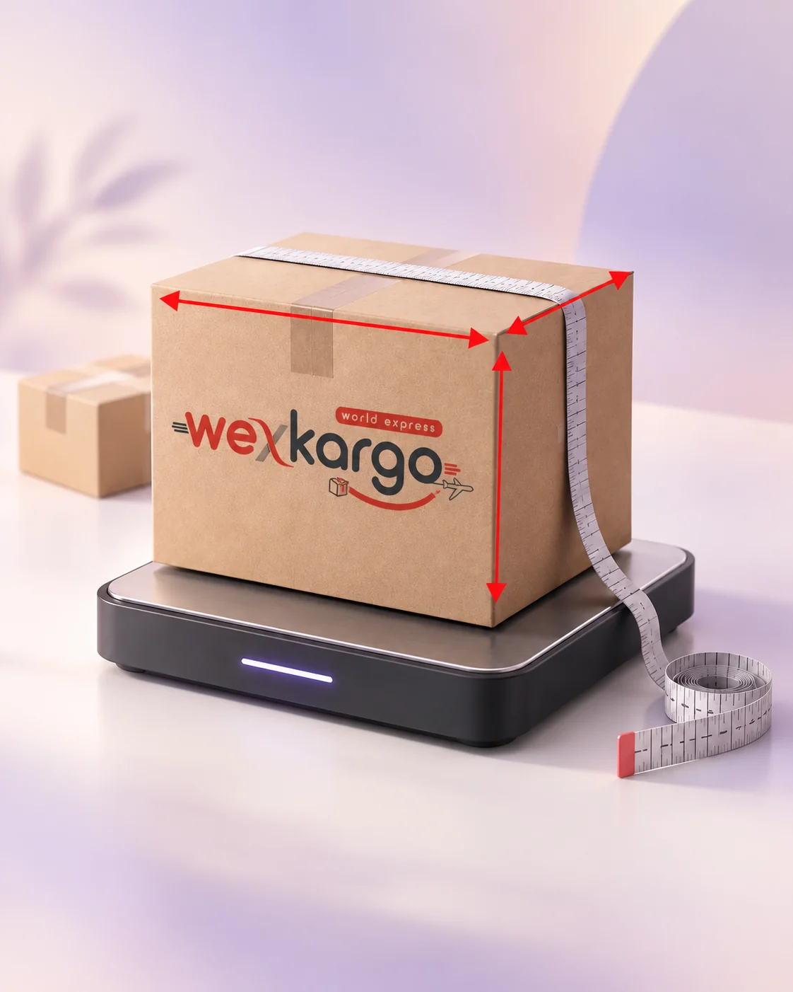 Paket türünü, ölçülerini ve ağırlığını belirleyin